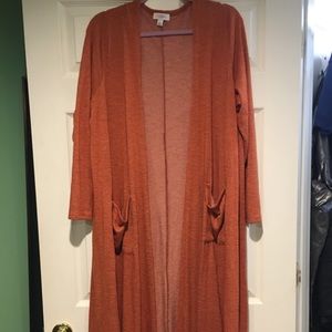 Large LulaRoe Sarah cardigan
